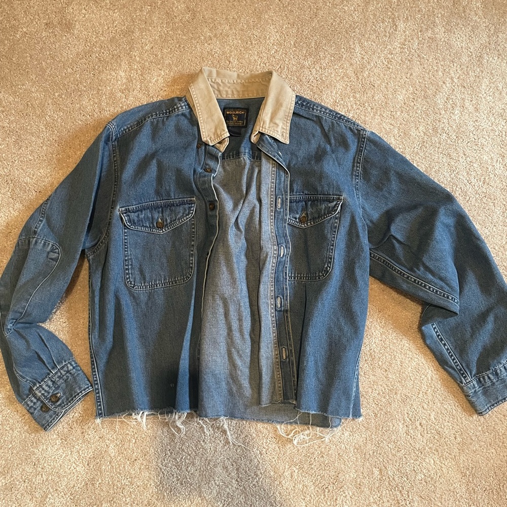 Vintage woolrich overshirt